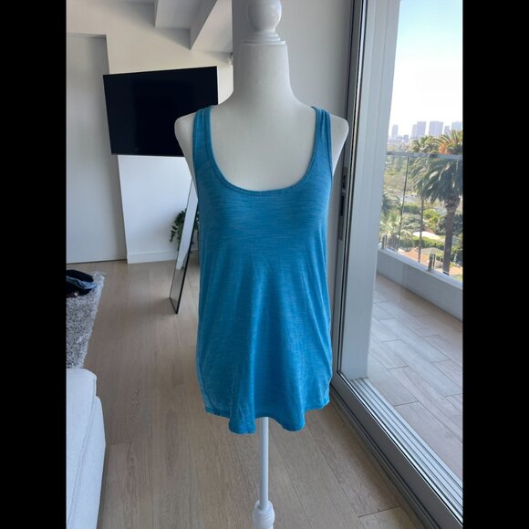 Lululemon Blue Racerback Tank Top Lightweight Athletic Yoga Gym Top Size S - Picture 7 of 14